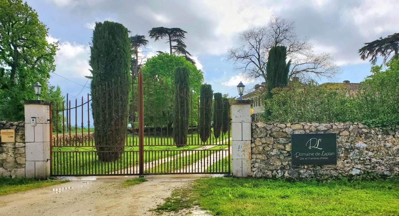 Domaine De Laplan Bed & Breakfast Cezan Exterior foto